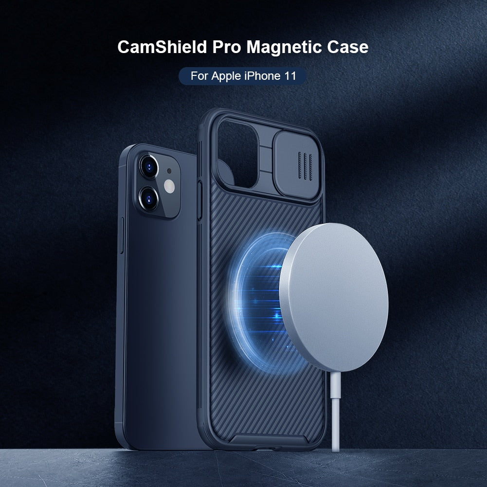 Magnetic Case For iPhone 11 Pro Max Cover Support Wireless Charging Shockproof Camera Protection Case for iPhone 11 Pro - 380230 Find Epic Store
