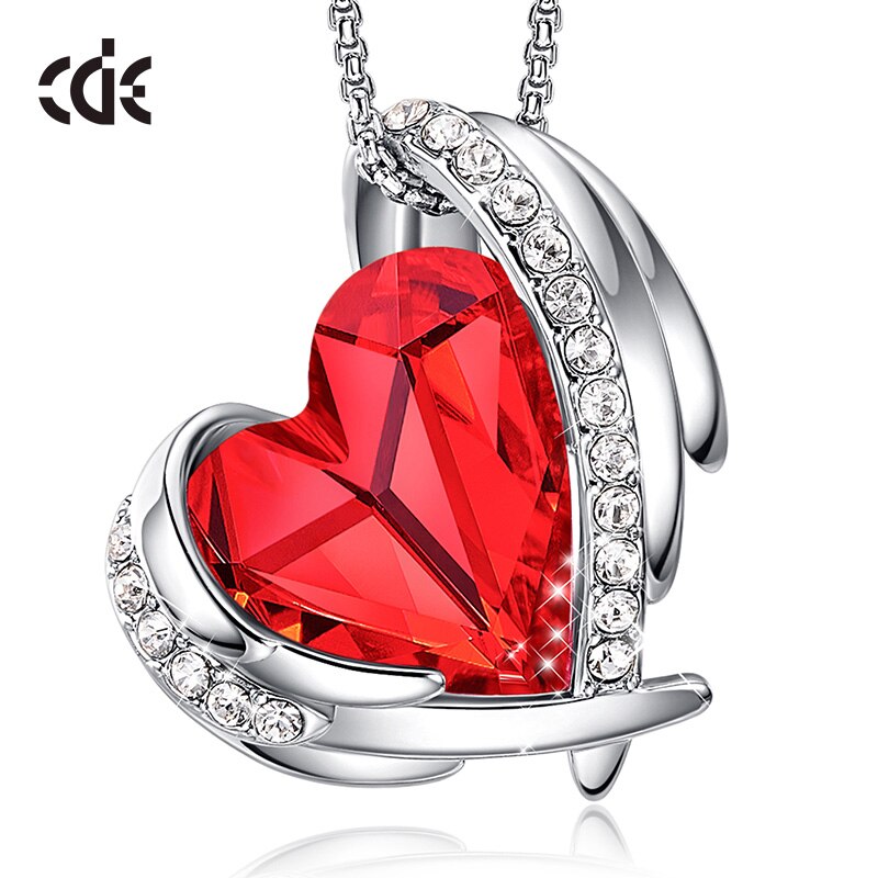 Heart Pendant Necklace - 200001699 Red / United States / 40cm Find Epic Store