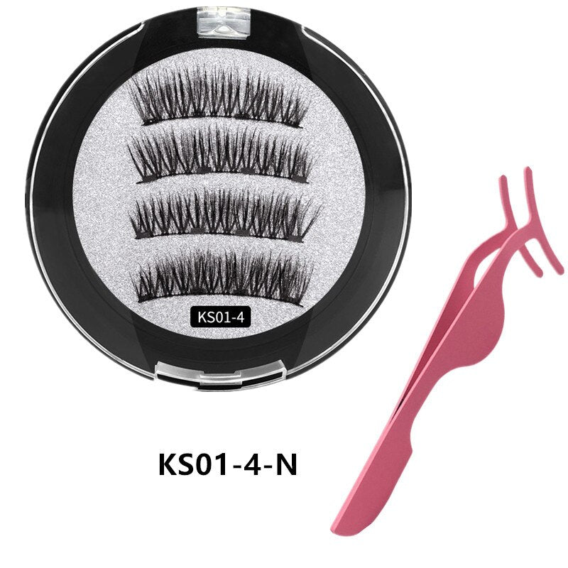 Magnetic Eyelashes With 2/3/4 Magnets - 200001197 KS01-4-N / United States Find Epic Store