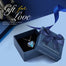 Crystal Necklace New Design Sparkling Heart Blue Stone Pendant Necklace for Women Angel Wing Original Jewelry - 200000162 Purple Black in box / United States / 40cm Find Epic Store