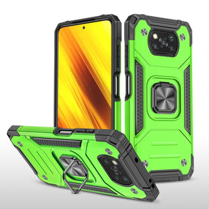Black Color Case - Shockproof Armor Ring Case for POCO X3 NFC Redmi Note 10 10s 9 Power Phone Cover for Xiaomi POCO X3 NFC M3 Mi 10T 11 K40 Pro - 380230 For Poco X3 NFC / Fluorescent Green / United States Find Epic Store