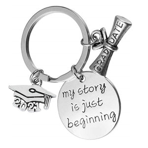 New Class Of 2021 School Keychain Keyring Memorial Graduation Gift Stainless Steel Carry Bag Key Multifunction Key Chain Instock - 200000174 B / United States Find Epic Store