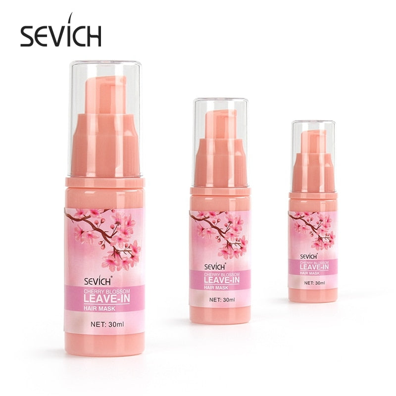 Cherry Blossoms Hair Mask Treatment Care Cream 5 Seconds Repairs Frizzy Make Hair Soft Smooth Keratin Hair Care 30ml - 200001170 Find Epic Store