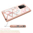 For Samsung Galaxy Note 20 Ultra 5G Note 10 Case, Cute Marble Airbag Series Dual Layer Rugged Bumper Heavy Duty Protective Cover - 380230 Find Epic Store