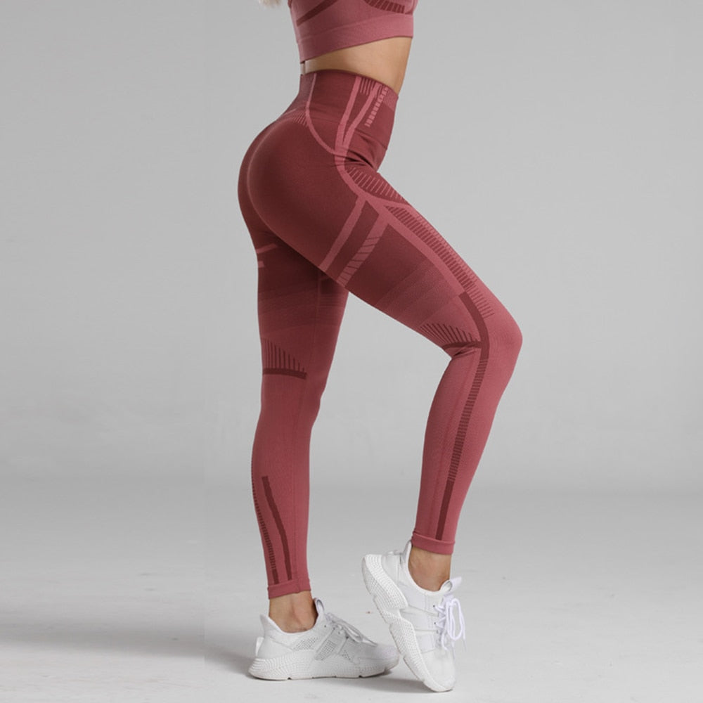 Seamless Fitness High Waist Yoga Pants - 200000614 Find Epic Store