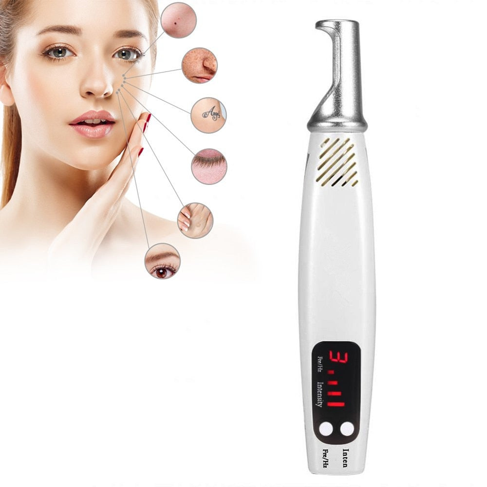 Professional Laser Picosecond Pen Blue& Red Tattoo Remover Laser Pen Freckle Acne Cleaner Mole Dark Spot Pigment Removal Machine - 200190144 Find Epic Store