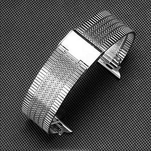 Stainless Steel Watch Band for Apple Watch band 6 SE 5 4 3 Metal Replacement Strap 38mm 40mm 42mm 44mm Braided Strap for iwatch - 200000127 United States / silver / 38mm or 40mm Find Epic Store