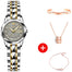 Fashion Steel Waterproof Wristwatch - 200363143 two tone grey / United States Find Epic Store