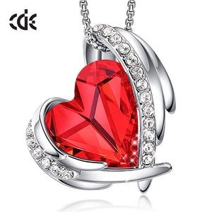 Fashion Heart Angel Wing Pendant - 100007321 Red / United States Find Epic Store