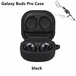 Case for Samsung Buds live/Pro Cover Shell Accessories Earphone Protector Anti-drop Shockproof Soft Silicone for Samsung Galaxy - 200001619 United States / black Pro Find Epic Store