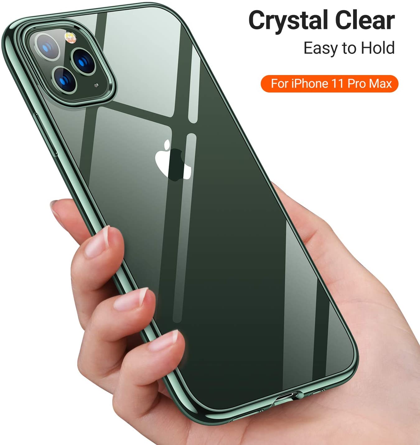For iPhone 12 Pro Max 2020 Case,WEFOR Ultra Slim Thin Clear Soft Premium Flexible Chrome Bumper Transparent TPU Back Plate Cover - 380230 Find Epic Store