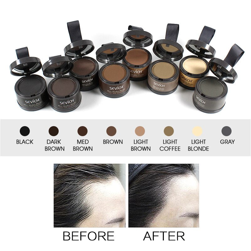 Sevich 8 color Hair Shadow Powder Repair Hair Shadow Hair line Modified Hair Concealer Natural Cover Instant Hair Fluffy Powder - 200001174 Find Epic Store
