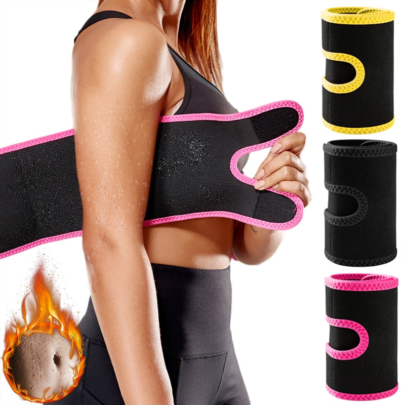 Arm Shapers Sauna Sweat Band Arm Slimmer Women Slimming Sheath Weight Loss Workout Body Shaper Anti Cellulite Modeling Belt - 31205 Find Epic Store