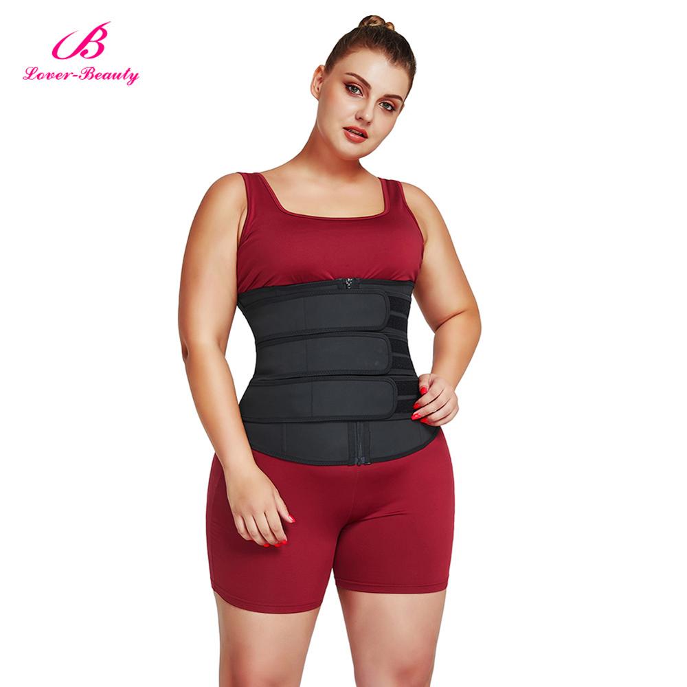 S-6XL Plus Size Women Latex Waist Trainer Body Shaper Hook Zipper Busters Waist Cincher Tops Slimming Shapewear Girdle - 31205 Find Epic Store