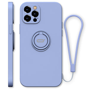 Lavender Color Case - iPhone 7/8/X/XR/XS/XS Max/SE(2020)/11/11 Pro/11 Pro Max/12/12 Pro/12 Mini/12 Pro Max, 360 Ring Holder Kickstand - Anti-Scratch Protective Case - 380230 for iPhone 7 8 / Lavender / United States Find Epic Store