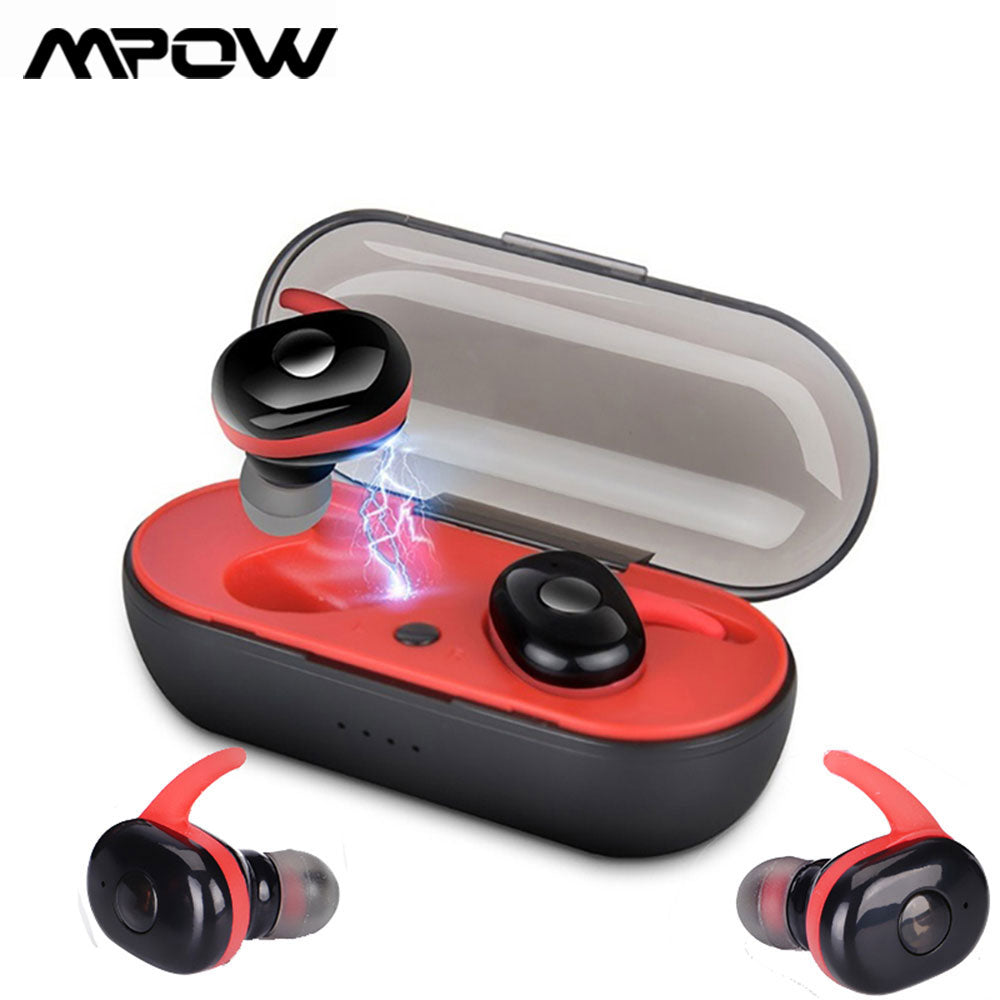 Upgraded TWS Wireless Earphones Stereo Sound Bass Bluetooth 5.0 Headset With Mic Wireless Earbuds With Charging Box for Xiaomi - 63705 Find Epic Store