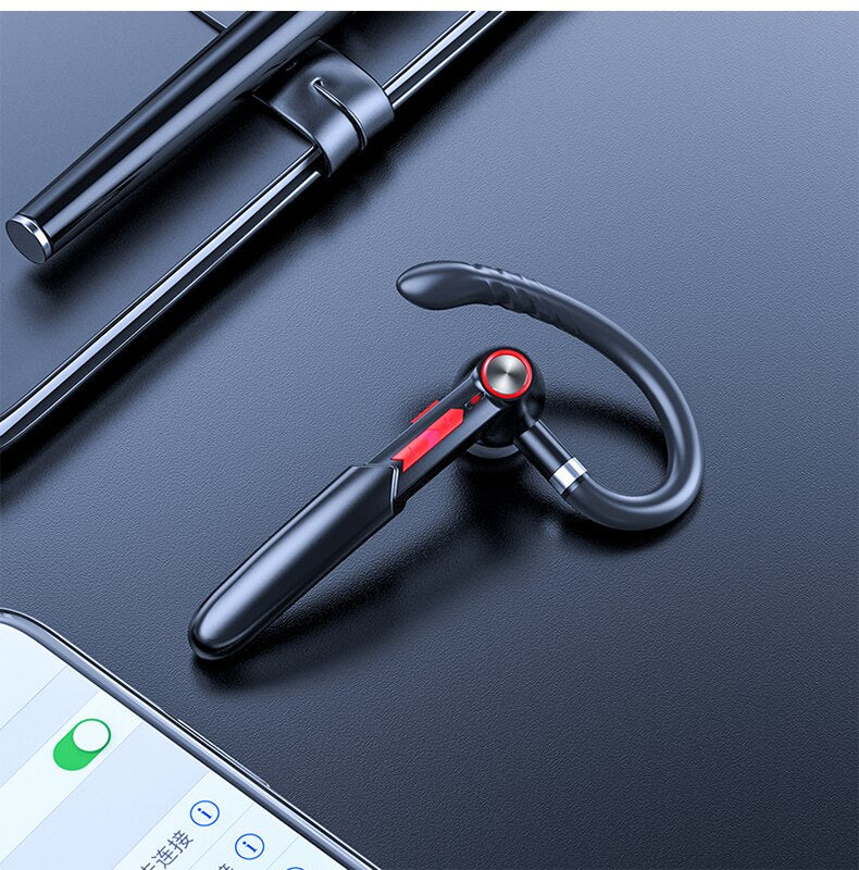 ZK40 2020 ME-100 5.0 Button+ Touch Control Bluetooth Earphone Wireless Headphones Single Business Earphone Noise Reduct Headset - 63705 D / United States Find Epic Store