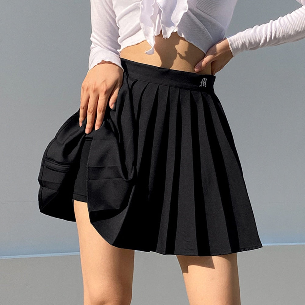 White Pleated Skirt - 349 Find Epic Store