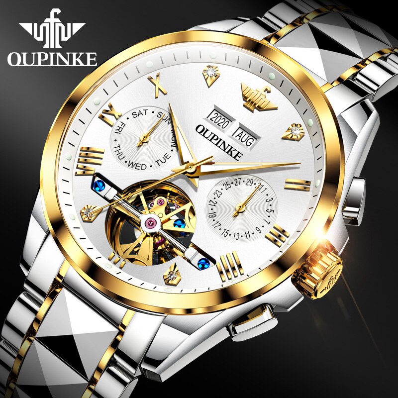 OUPINKE New Fashion Luxury Men Wristwatch - 200033142 Find Epic Store