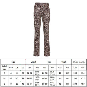 Vintage Leopard Print Aesthetic Straight Pants - 200000366 Find Epic Store