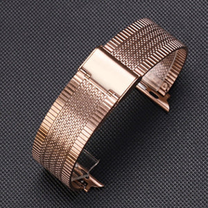 Stainless Steel Watch Band for Apple Watch band 6 SE 5 4 3 Metal Replacement Strap 38mm 40mm 42mm 44mm Braided Strap for iwatch - 200000127 United States / rose gold / 38mm or 40mm Find Epic Store