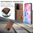 XiaoMi Poco F3/RedMi K40/RedMi K40 Pro - Leather Case with Magnetic Wallet Leather Small Wallet in Kickstand Card Holder Designed Cover - 380230 Find Epic Store