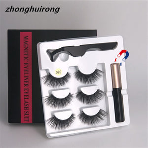 3 Pairs of Five Magnet Eyelashes - 201222921 Find Epic Store