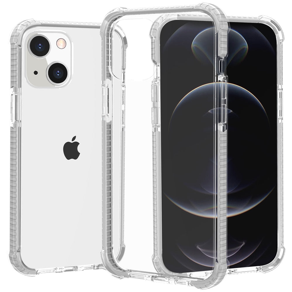 For iPhone 13 Pro Max 13 Mini Case Clear Heavy Duty Protective Crystal Back Cover with Shockproof Bumper Casefor iPhone 13 Pro - 380230 Find Epic Store