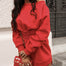 Sweatshirt Long Sleeve Dress - 200000347 Red / S / United States Find Epic Store