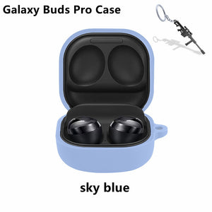 Case for Samsung Buds live/Pro Cover Shell Accessories Earphone Protector Anti-drop Shockproof Soft Silicone for Samsung Galaxy - 200001619 United States / sky blue Pro Find Epic Store