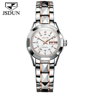 JSDUN Women Fashion Luxury Brand Watch - 200033142 gold white / United States Find Epic Store