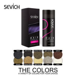 Sevich 25g Hair Fibers Keratin Thickening Applicator Spray Hair Building Fibers Hair Loss Products Instant Regrowth Powders - 200001174 Find Epic Store