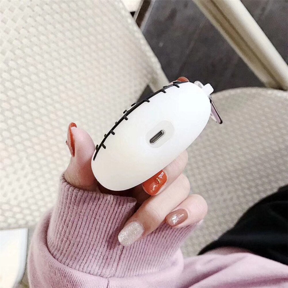 Accessories for Airpods Cases with Keychain For Airpods 2 1Cover Skull Pumpkin Luminous Cartoon Case Earphone Airpod Protector - 200001619 Find Epic Store