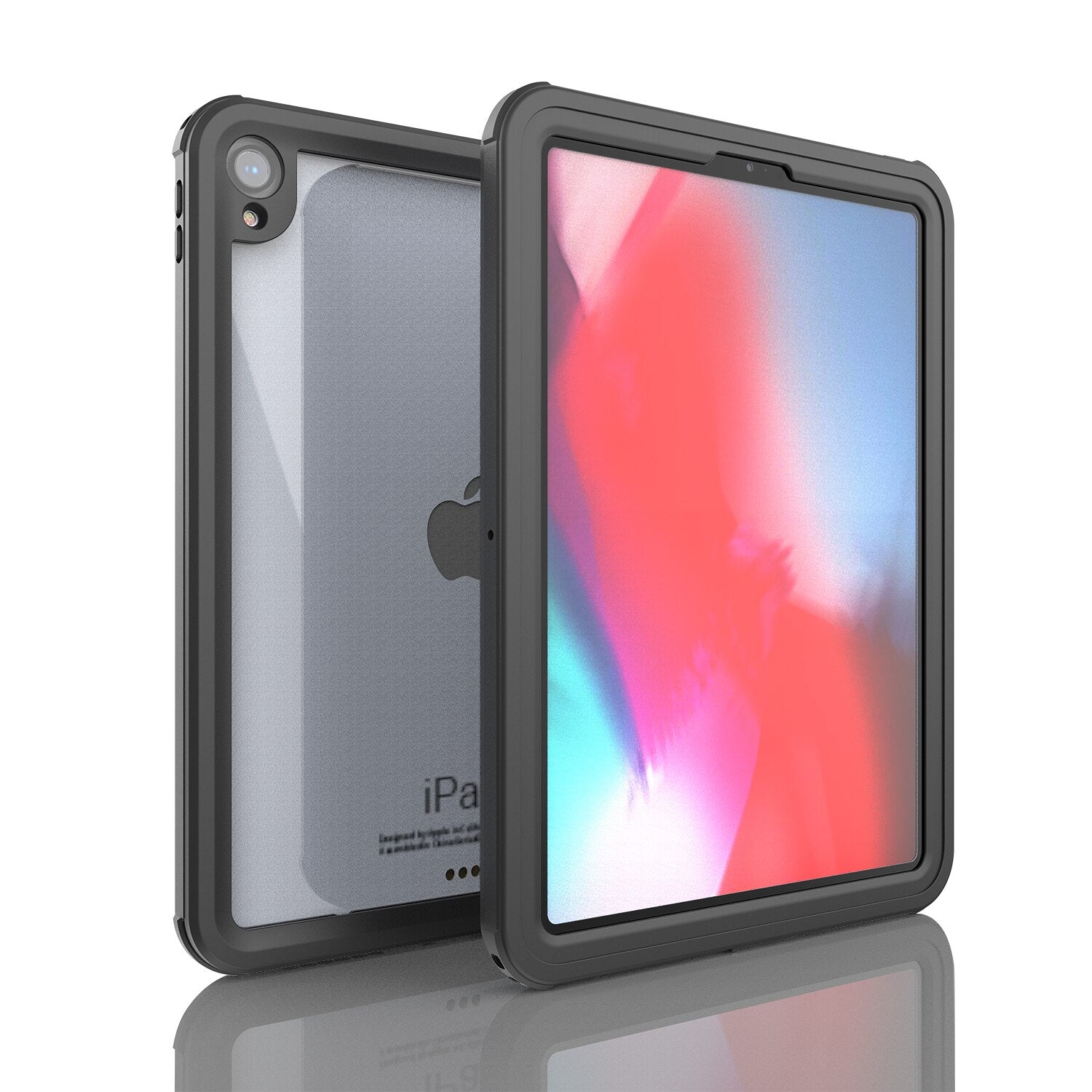 Shockproof Case For iPad 10.2 7th 2018 2017 9.7 Mini 4 5 Air 2 Air 3 Silicone Waterproof Screen Full Body 360 Protection Case - 200001091 Black / United States / iPad Air2 2014 Find Epic Store