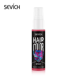 Sevich 8 Color Temporary Hair Dye Spray Unisex One-time Instant Hair Dry Color Liquid DIY Fashion Beauty Makeup 30ml - 200001173 United States / Pink Find Epic Store
