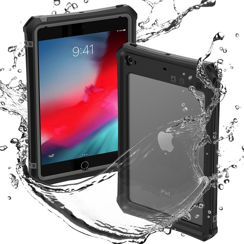 Case For iPad Mini 4 5 With Kickstand Waterproof 5th Generation Pad Case Screen Protector Soft TPU Shockproof With Pencil Fixer - 200001091 Find Epic Store