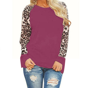 Leopard Stitching Shirt - 200000348 C / S / United States Find Epic Store