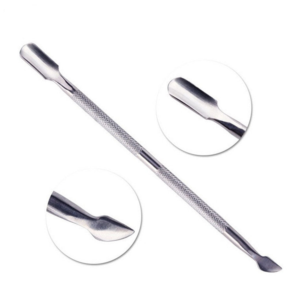 Nail Tools Exfoliating Tool Set Dead Skin Cut Dead Leather Fork Push Cuticle Nipper with Cuticle Pusher Durable Manicure Tool - 200001307 Find Epic Store