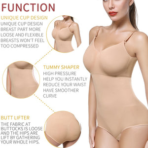 Bodysuit Shapewear Waist Trainer Full Body Shaper Women Tummy Control Slimming Sheath Abdomen Shapers Slim Corset Modeling Belt - 31205 Find Epic Store
