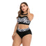 Split Body Women's Conservative Lingerie Swimwear - Find Epic Store