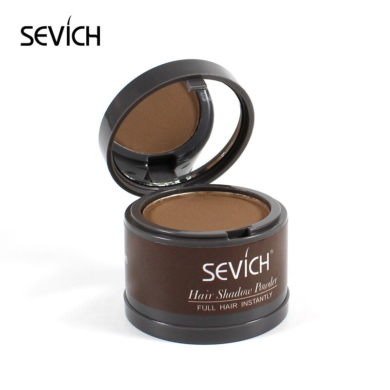 Sevich 8 color Hair Fluffy Powder Hairline Shadow Powder Natural Instant Cover Up Makeup Hair Concealer Coverage WaterProof - 200001174 United States / Brown Find Epic Store