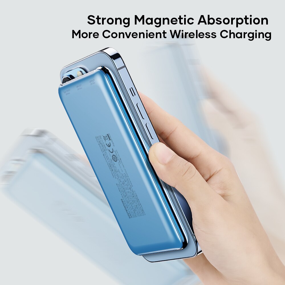 Power Bank For iPhone 13 Magnetic Wireless Charger, 10000mAh with Wireless Fast Charging 15W Wireless Charging Portable Charger - 0 Find Epic Store