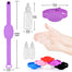 6Pcs Hand Sanitizer Disinfectant Silicone Bracelet Wristband Hand Dispenser Travel Wearable Hand Sanitizer Gel Soap Dispenser - 100007129 Find Epic Store