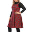 Plus Size Woman Plaid Dress - 200000347 Find Epic Store