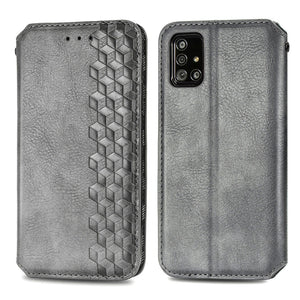 Magnetic flip Leather Case for Samsung Galaxy A10 A20 A50 Luxury Magneti Card Holder Wallet Cover for Galaxy M01 M21 M31 - 380230 Find Epic Store