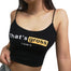 Letter Print Sling Crop Tank Top - Find Epic Store