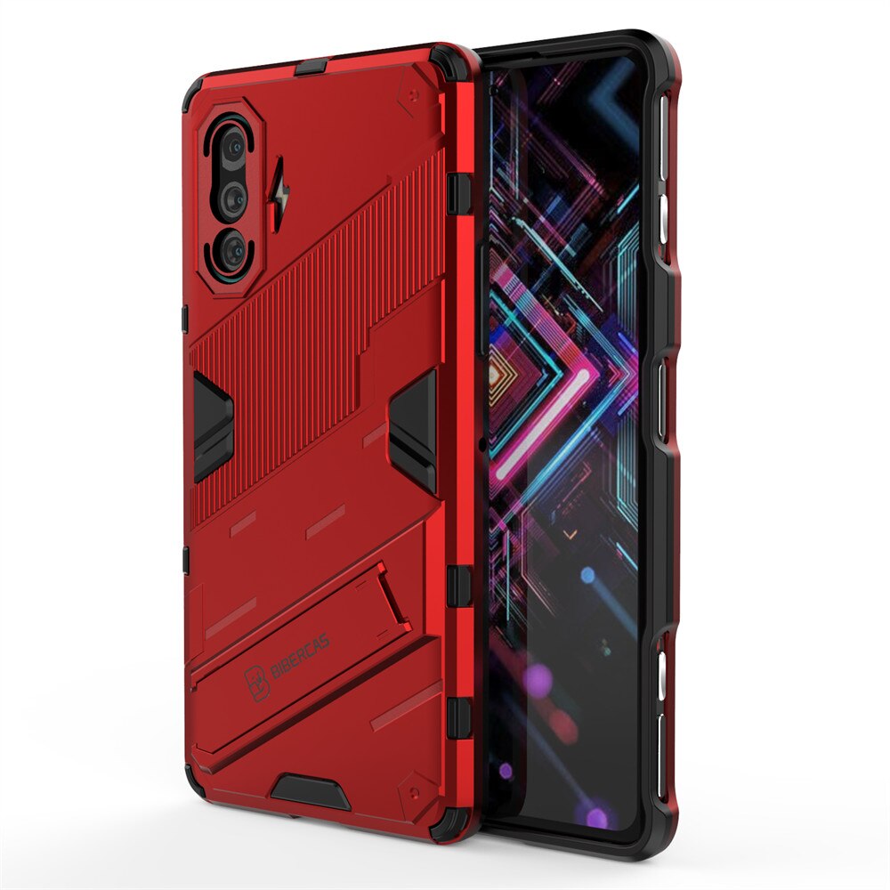 Shockproof XiaoMi Redmi K40, Note 9, Note 9 Pro, Note 9s/ Note 10, Note 10 Pro, Note 10S Lens Protection Case and RIng Holder - 380230 for Redmi K40 Gaming / Red Find Epic Store