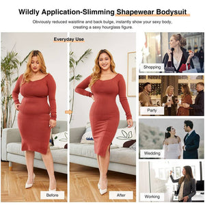 Women Waist Trainer Body Shaper Corset Corrective Slimming Underwear Bodysuit Sheath Tummy Control Shapewear - 0 Find Epic Store