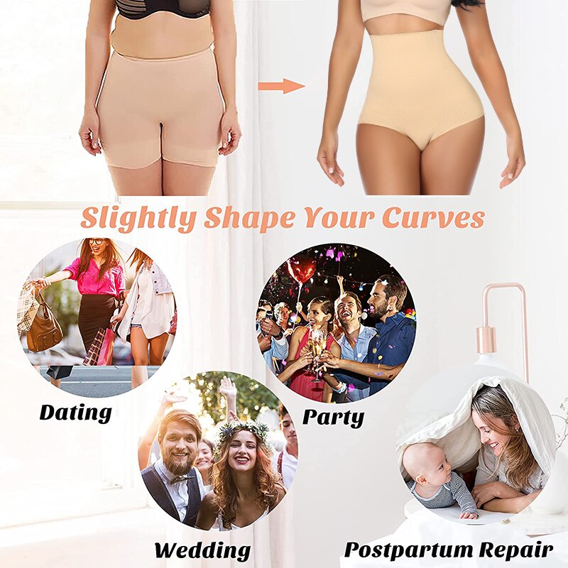 Slimming Waist Trainer Butt Lifter Women Wedding Dress Seamless Pulling Underwear Body Shaper Tummy Control Panties Shapewear - 0 Find Epic Store