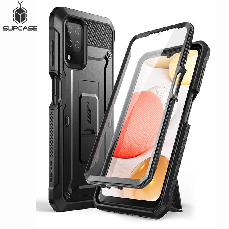 For Samsung Galaxy A12 Case (2020 Release) UB Pro Full-Body Rugged Holster Case Cover with Built-in Screen Protector - 380230 Find Epic Store